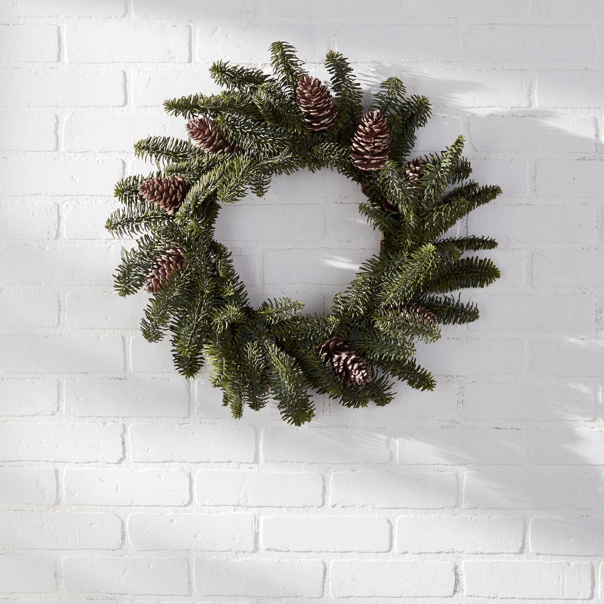 Deer with Wreath Figurine Set, 28" & 28.5"